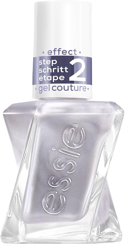 essie Gel Couture Metallic Glaze Top Coat Glazed Chrome 0.46 fl oz