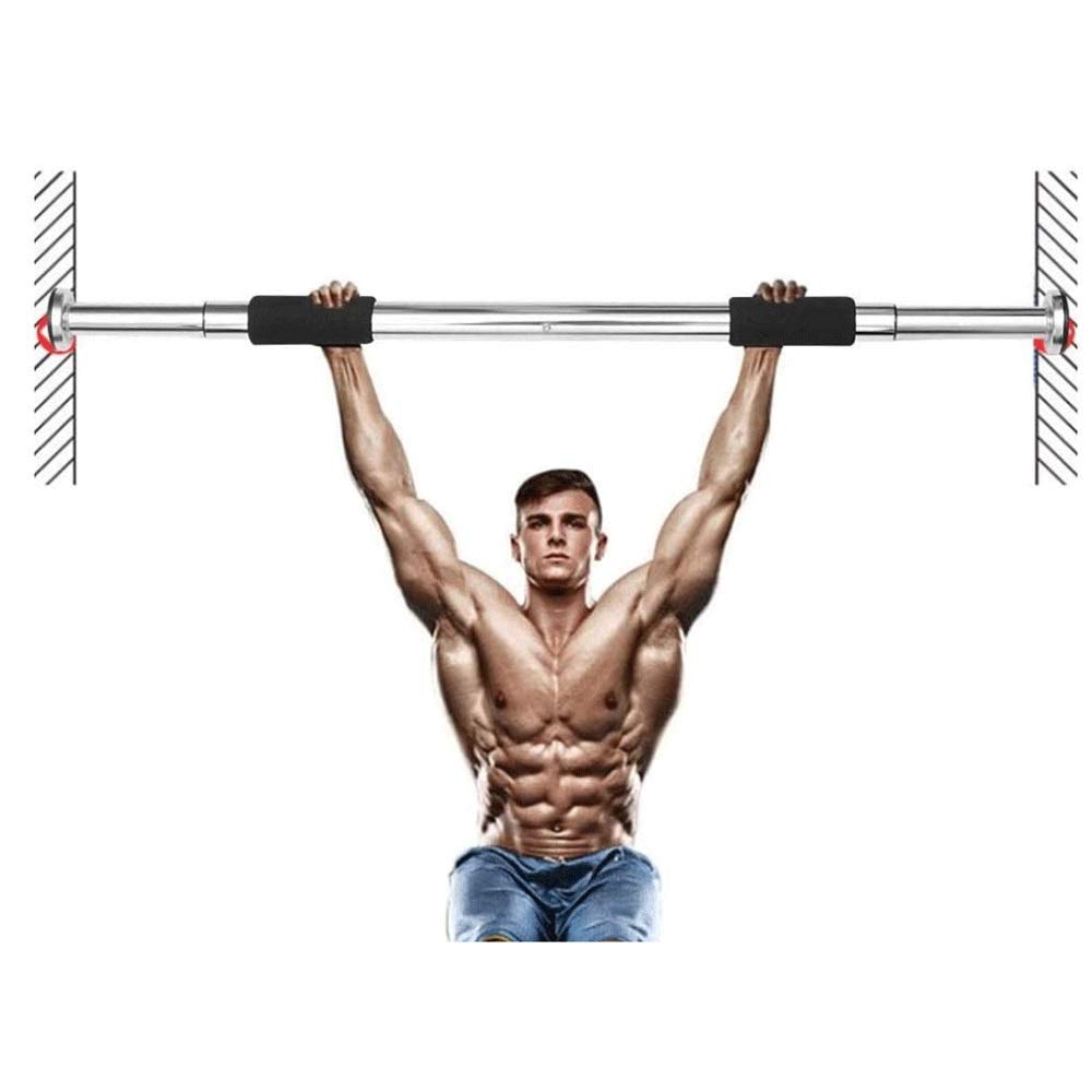Pull Up Bar Adjustable Pull Up Bar for Doorway, Multi-Functional Door Chin Up Bar, Non Slip Heavy Du