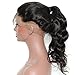 Eayon Hair 150% Density 360 Lace Frontal Wigs-Body Wave Full Frontal Lace Human Hair Wigs for Women Natural Hairline with Baby Hair Natural Color 22inch