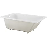 Swiss Madison Voltaire 60" x 30" Reversible Drain Drop-In Bathtub