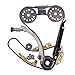 MOCA Timing Chain Kit Water Pump Fit 02-05 Cavalier & 03-07 for Saturn Ion-2 / Ion-32.2L L4 Dohc Vin Code F & 02-07 for Saturn Vue 2.2L 134Cid L4 Dohc Vin Code D