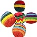 iGifts Inc. Hacky Sack Footbags Bulk Guatemalan Style Assorted Color Woven Kickball Lot (Pack of 12)