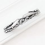 LBFEELLBFEEL Pewter Cabinet Pulls 3.78" CC Vintage Dolphin Cabinet Pulls Handle Antique Silver Drawer Pull Dreeser Knob Cupboard Pulls Hardware (1 Piece, Antique Silver, Dolphin-T)