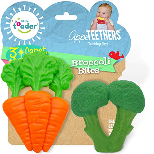 baby carrot teether
