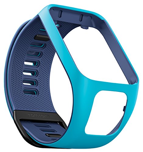 TomTom Spark GPS Fitness Watch Accessory Strap (Light Blue/Dark Blue, Small)