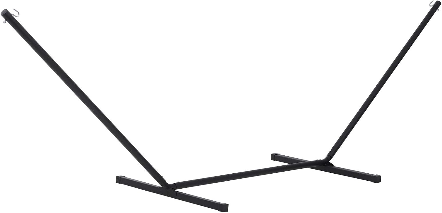 Outsunny 3.6m Extra-long Universal Hammock Stand Metal Frame Garden Camping Picnic Outdoor Patio Replacement - Stand Only