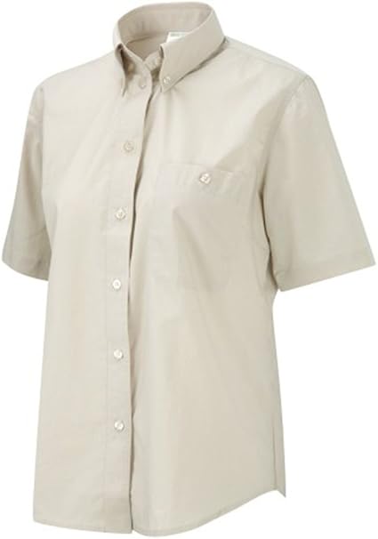 David Luke Netzwerk Junge Pfadfinder Uniform Hemd Madchen Enge Passform Kurzarmelige Bluse Beige Xx Large Amazon De Bekleidung
