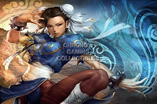 CGC Huge Poster - Street Fighter V Chun li PS4 PC - SFV006 (24" X 36")