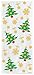 Unique 26507 Golden Christmas Tree Cellophane Bags, Party Favors, 20 Ct