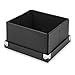 Samsill PNS02LSBK Pop n' Store Decorative Storage Box With Lid