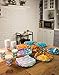 Disposable Dinnerware Set - Serves 24 - Dolphin Party Supplies for Kids Birthdays Includes Plastic Knives, Spoons, Forks, Paper Plates, Napkins, Cups