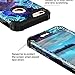 Casetego for iPhone 6S Case,iPhone 6 Case,Glow in The Dark Three Layer Heavy Duty Sturdy Shockproof Full Protection Rugged Hard PC+Soft TPU Bumper Case for Apple iPhone 6S/6 4.7 inch,Mandala
