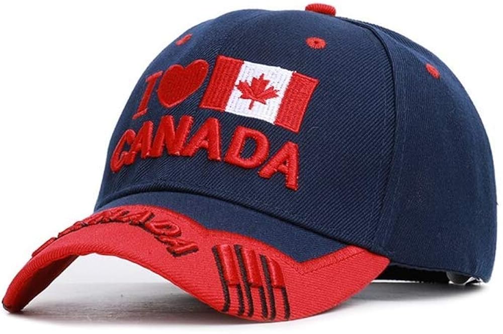 LOPEZ KENT Kanada Cap 3D Stickerei Kanada Ahornblatt Baseball Caps