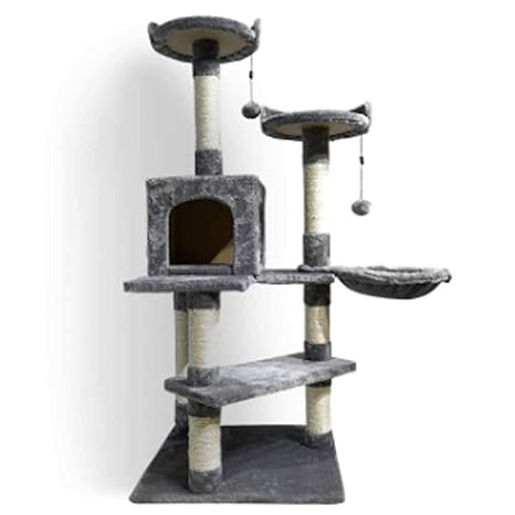 Amazon Com Xiaoan Cat Tree House Play Towers Trees For Cats Large