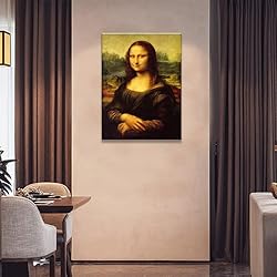 msspart Canvas Prints Wall Art Mona Lisa by by