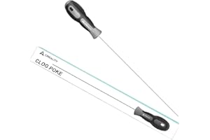 Creality 3D Printer Tools, Creality Clog Poke 3D Printer Nozzle Cleaning Kit for 1.75mm Filament Nozzles, Φ1.5mm Needle with Arrow Tip, 210mm Prolong&Hight Hardness Cleaning Hotend Without Disassembly