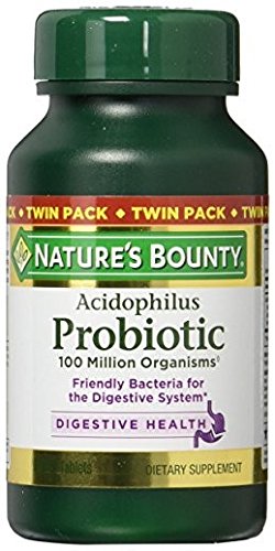 Nature s bounty probiotic acidophilus, 100 tablets, die…