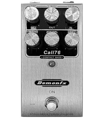 Demonfx CALL76 Compact FET Bass Compressor : Amazon.ca: Musical