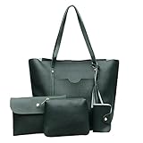 Clearance Sale! HIRIRI 4Pcs Women Bags Set Vintage