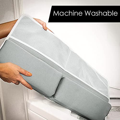 Bath Kneeler with Elbow Rest Pad Set, 1.5 inch Thick Kneeling Pad and