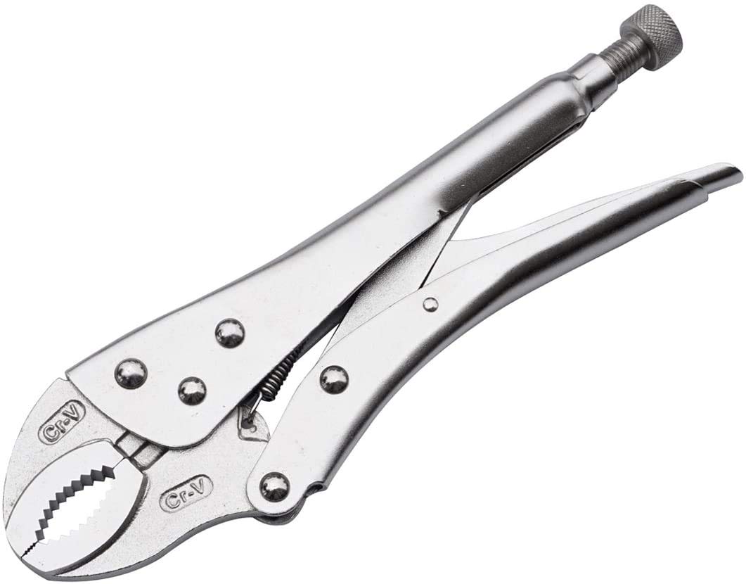 GOSWIFT 12inch Heavy Duty Locking Pliers, Curved Jaw, Vice-Grip Locking Pliers