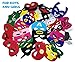 Fieston Express- 32 Pieces Super Hero Masks for Kids - For Boys and Girls - Perfect Party Favors - Assorted Styles and Colors - 3mm Thickness