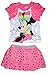 Disney Minnie Mouse Toddler Faux Shrug T-Shirt & Mesh Skirt