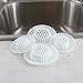 4 In 1 Bath Sink Protector Hair Catcher Stopper/Strainer/Snar,2 Large & 2 Small