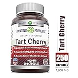 Amazing Formulas Tart Cherry Extract - 1000 Mg, 250 Capsules Economy Size