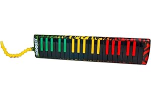 Hohner Inc, USA AB37-RASTA 37 Key Melodica