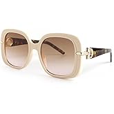 Bsreyeop Fashion Oversized Square Women and Men Sunglasses Vintage Hollow Luxury Sun Glasses UV400 Gradient Shades