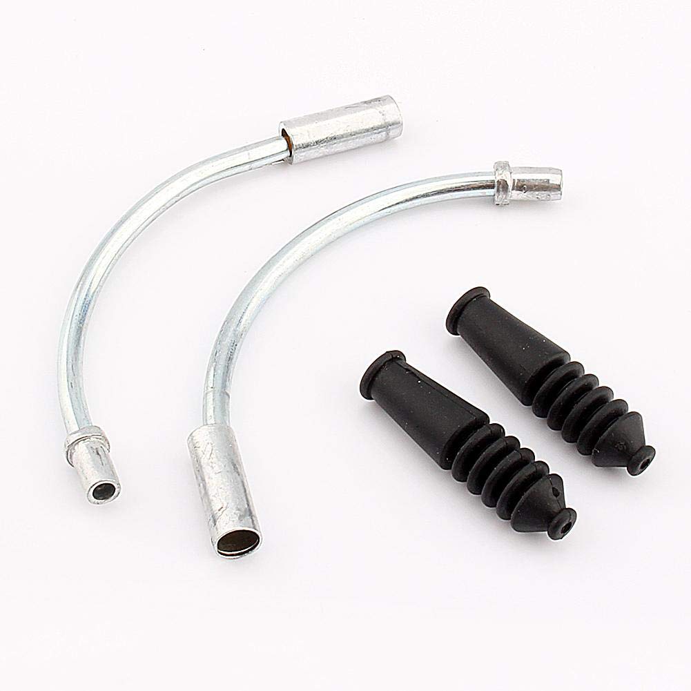V Brake Noodles, Brake Cable Guide Pipe, Bicycle Cycling V Brake Guide Pipe Rubber Hoses for Road Mountain Bicycle Accessories
