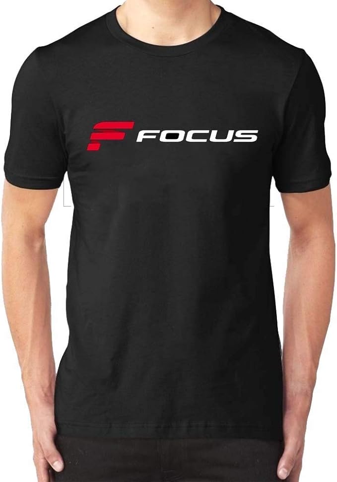 Fashion Slim Fit Tees Focus Mountain Sport Bikes Black TShirt Men's Tops Amazon.co.uk Clothing