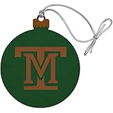 GRAPHICS & MORE Montana Tech of The University of Montana Primary Logo Wood Christmas Tree Holiday Ornament