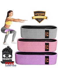 Resistance Bands for Legs and Butt,Exercise Bands Fitness Bands Hip Bands Wide Workout Bands Booty Bands Loop Bands,Stretch Bands Perfect for Gym Yoga (Life-time Warranty)