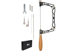 HONGDUI KM-19 6" Coping/Fret Combo Saw - Premium Quality, All-Purpose Tool for Woodworkers & Crafters