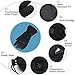 Rabbitroom Unisex Touchscreen Texting Rechargeable Battery Heated Gloves Kit, Waterproof Winter Warm Thermal Gloves for Outdoor Camping Hiking Hunting, 3.7V (Button Type)