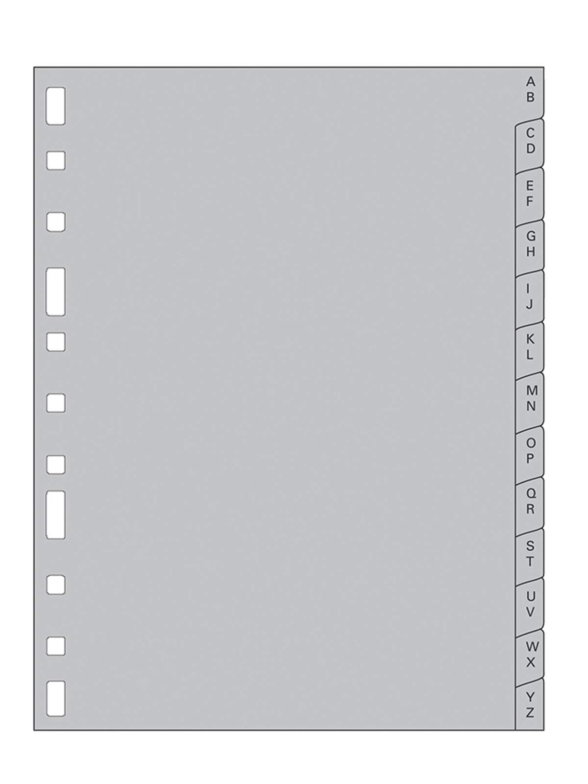 Finocam AZ Multifin 3002 Alphabet Index