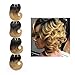 Ombre 1B 27 Human Hair Short Body Wave Bundles Two Tone Brazilian Hair 6