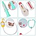 Kids Doctor Kit Pretend Play Set with Working Platform Case, Durable 19 Pieces of Heartbeat, Injecting Dentist Doctor Set for Kids Girls Boys