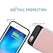 iPhone 6 Plus/6s Plus Battery Case 7200mAh, MAXBEAR Rechargeable External Battery Portable Power Charger Protective Charging Case for Apple iPhone 6 Plus/6s Plus (5.5 Inch)-Rose Gold