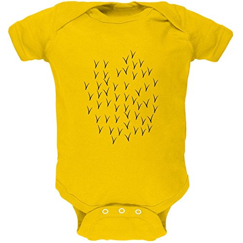 Halloween Yellow Canary Bird Costume Soft Baby One Piece