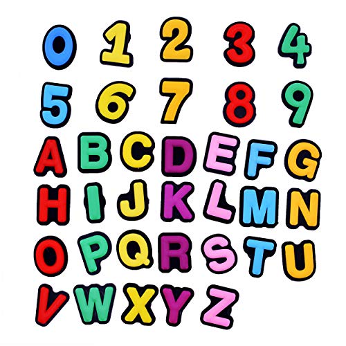 jibbitz alphabet letters