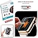 fabquality [3pcs] Case for Apple Watch Series 4 x2 44mm Screen Protector x2, iwatch All-Around 0.3mm Ultra-Thin Soft Transparent Cover + 1x Screen Protector and eBook