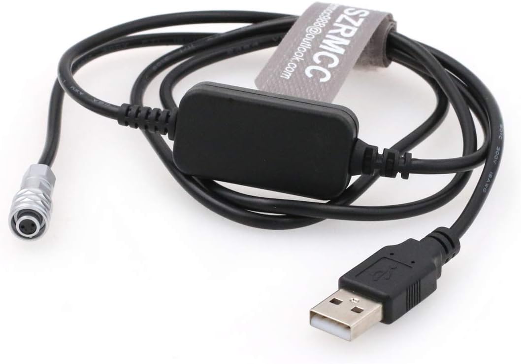 SZRMCC USB 5V 2A Mobile Power Battery to SF610 2 Pin with Boost 12V Cable for BMPCC4K Blackmagic Pocket Cinema Camera 4K… - Image 4