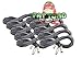 Fat Toad 20FT XLR Microphone Cables (ShieldedPRO X Series) 10-Pack – Audio Mic Patch Cords with Male to Female Connectors, Balanced for Studios