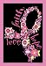 Faith Hope & Love Pink Ribbon House Flag