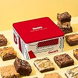 David's Cookies Set of 2 Rocky Road Brownie Dessert Trays