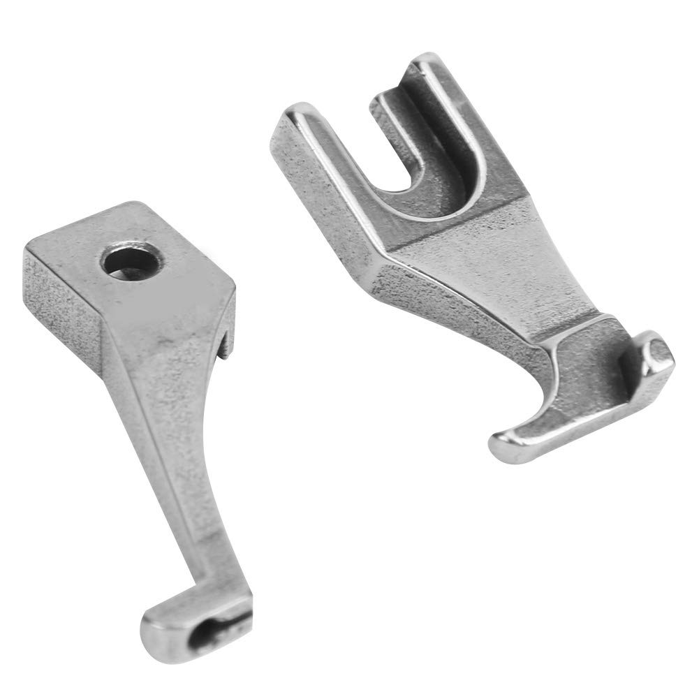 Garosa 2 Pcs Sewing Machine Presser Foot Industrial Walking-Foot Sewing Machine Toe Zipper Presser U192T U193T