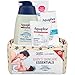 Aquaphor Baby Welcome Baby Gift Set - Free WaterWipes and Bag Included - Healing Ointment, Wash and Shampoo, 3 in 1 Diaper Rash Cream